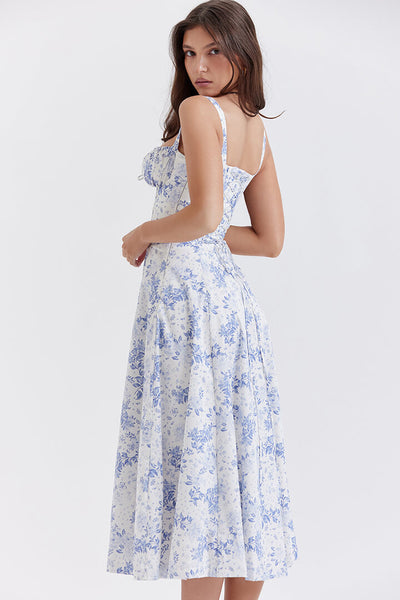 Midi Bustier Korset Zomerjurk