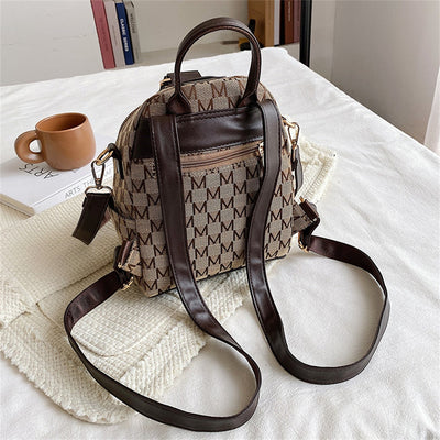 Phoebe - Stijlvolle rugzak met geometrisch patroon 