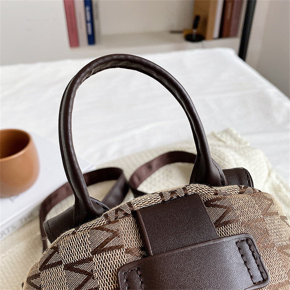Phoebe - Stijlvolle rugzak met geometrisch patroon 