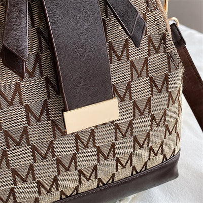 Phoebe - Stijlvolle rugzak met geometrisch patroon 