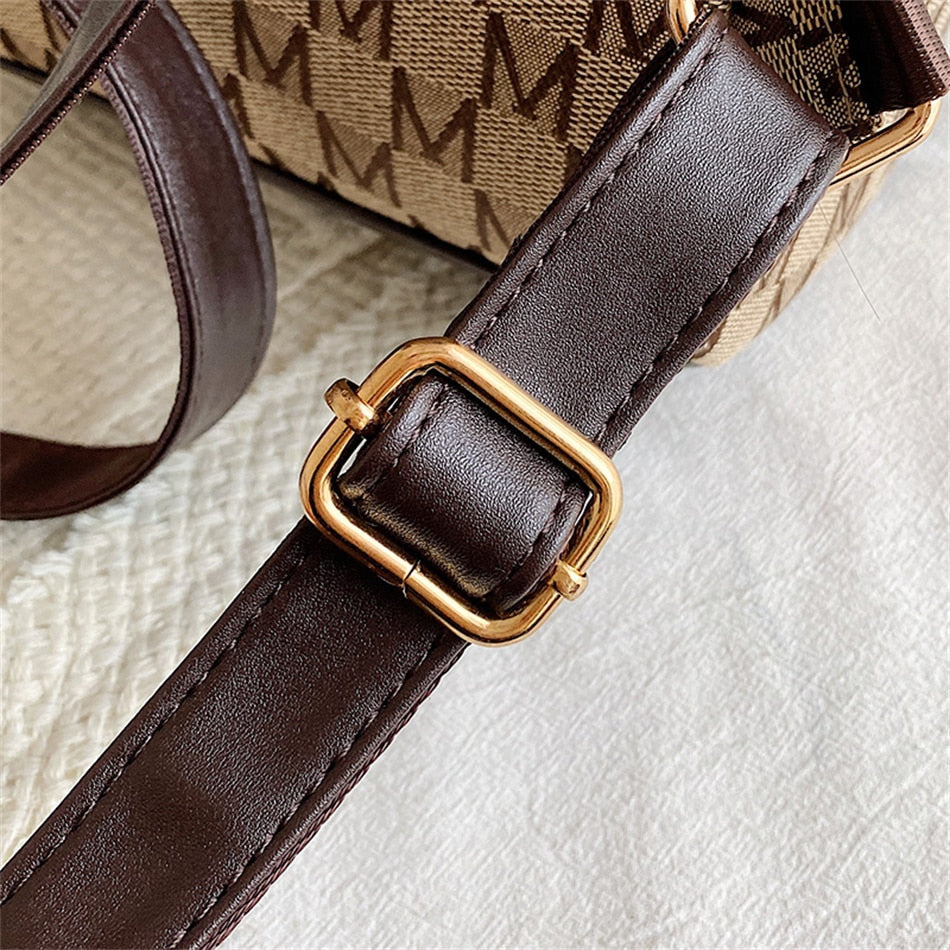 Phoebe - Stijlvolle rugzak met geometrisch patroon 