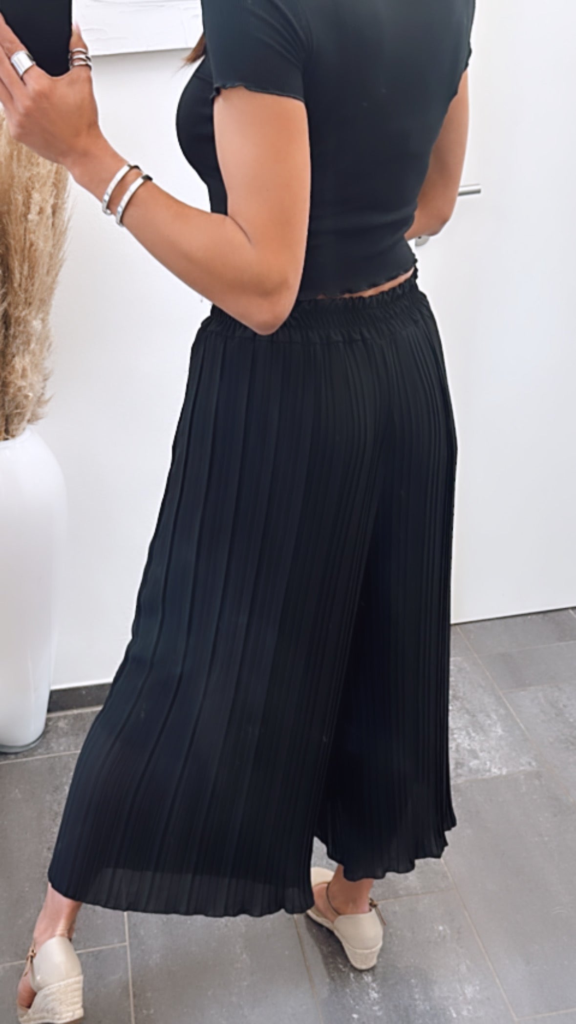 Geplooide broek