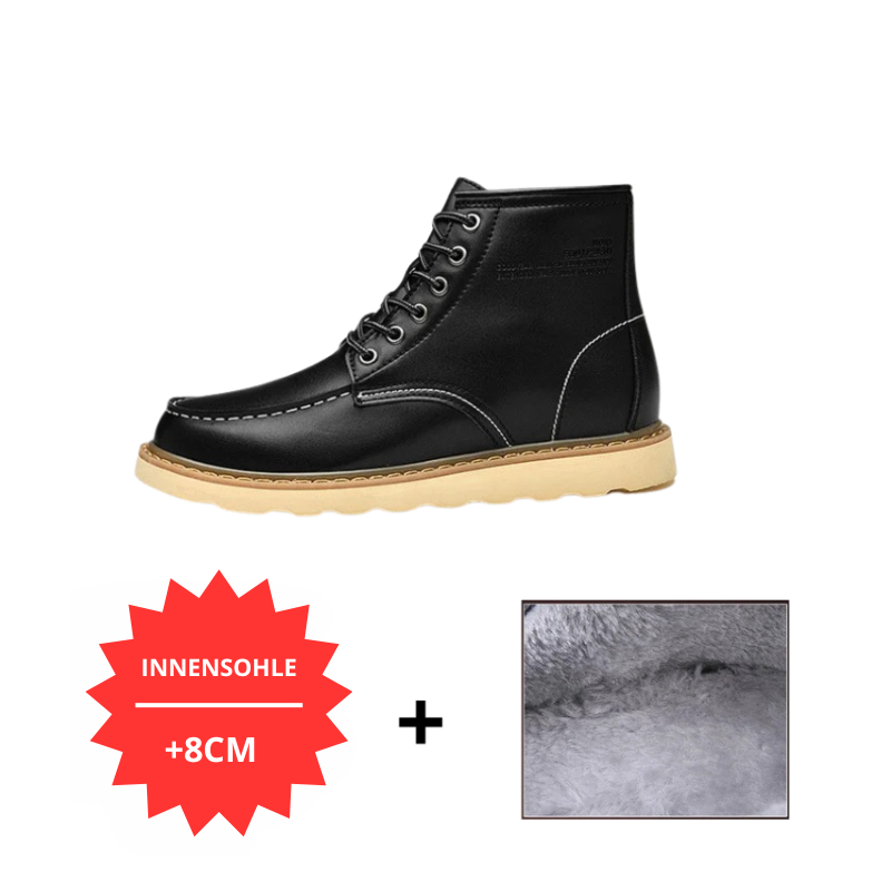PAUL | Laarzen met wollen voering +6CM +8CM +10CM