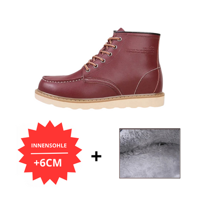 PAUL | Laarzen met wollen voering +6CM +8CM +10CM