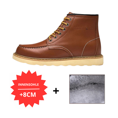 PAUL | Laarzen met wollen voering +6CM +8CM +10CM