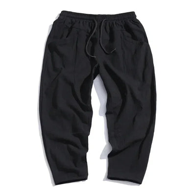 Kyoto linnen cropped broek