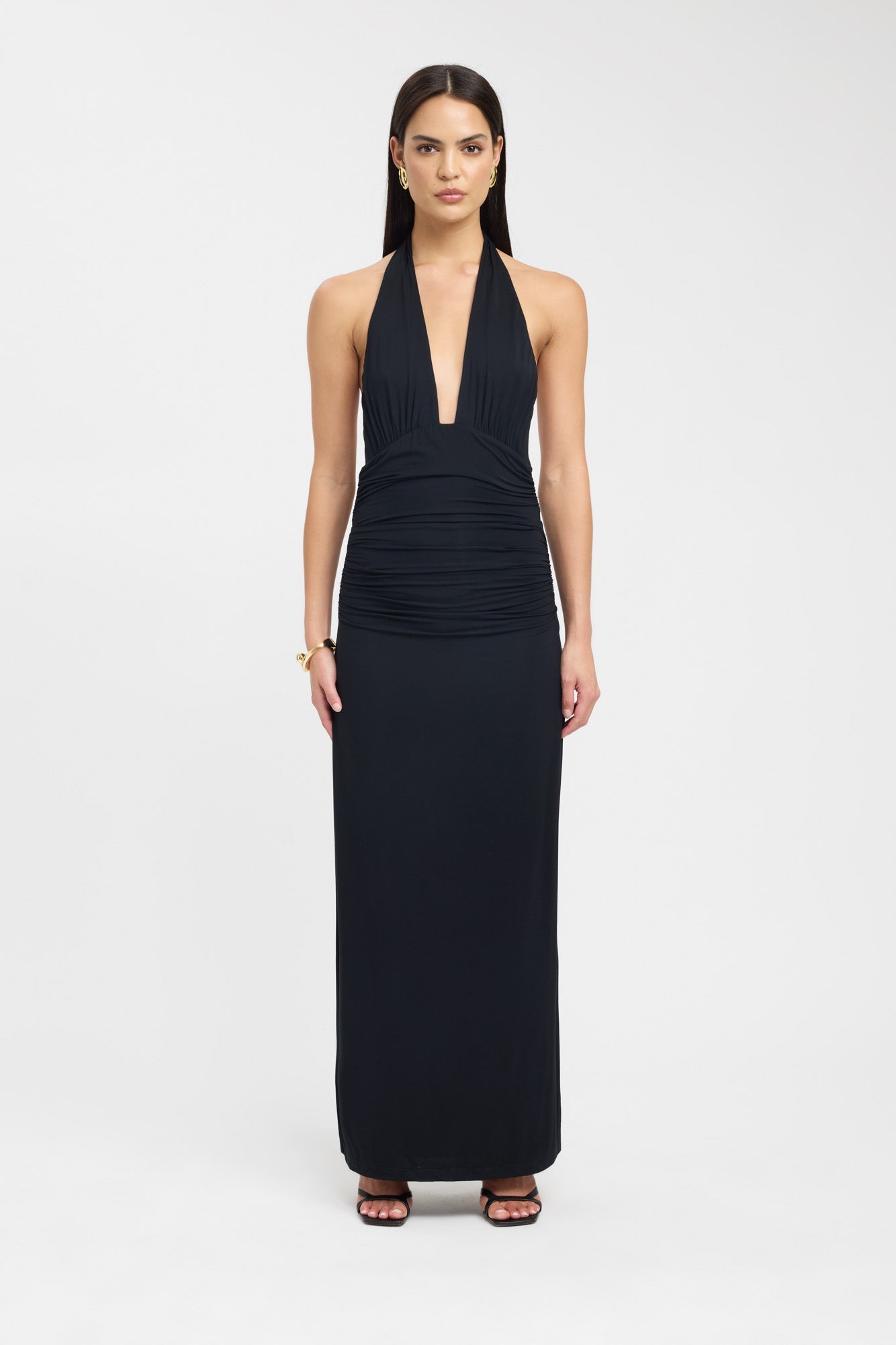 Saria | Elegante halter maxi-jurk