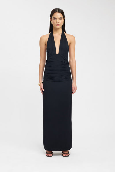 Saria | Elegante halter maxi-jurk
