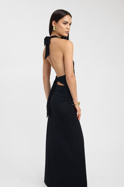 Saria | Elegante halter maxi-jurk