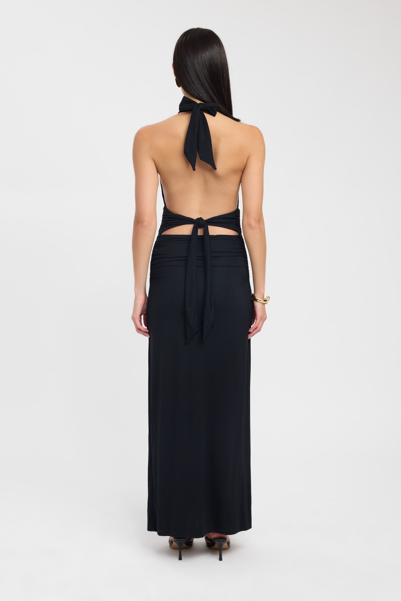 Saria | Elegante halter maxi-jurk