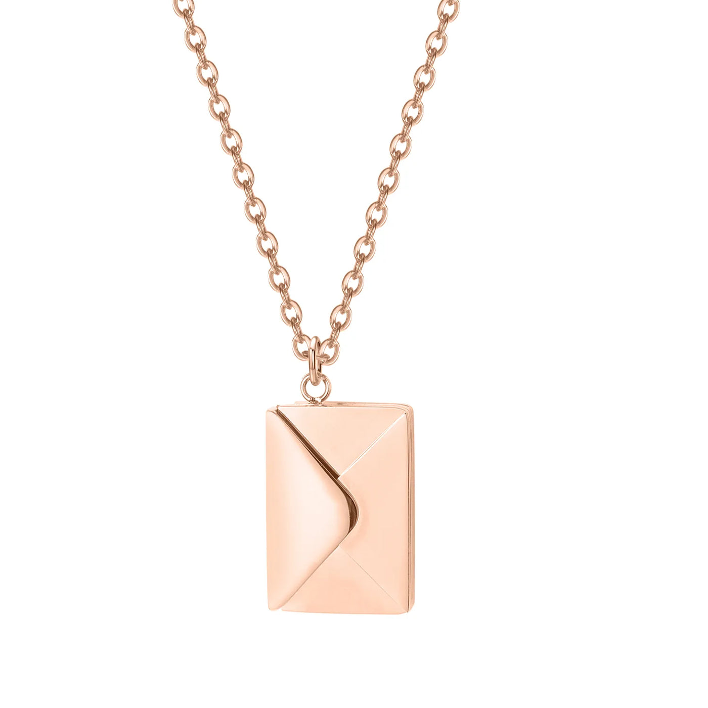 Sofia - Geometrische hangerketting met envelop