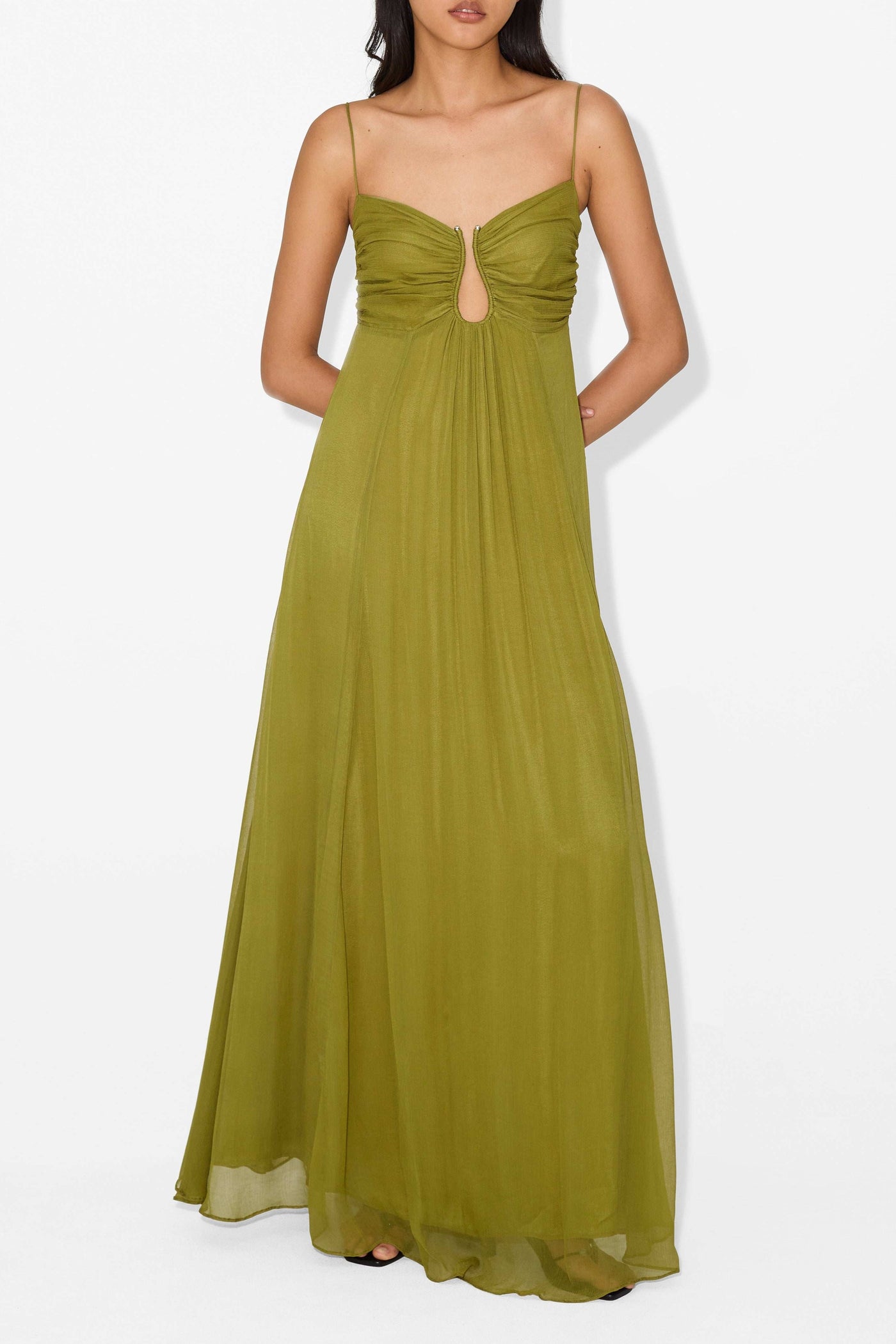 Eden | Sleutelgat Maxi-jurk