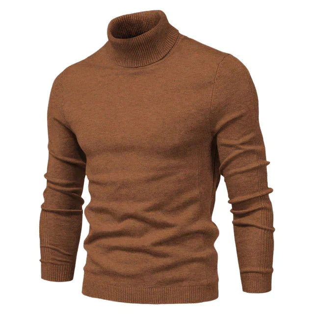 Warmer - Merino coltrui voor heren met stijl