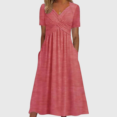 Mirone™ | Elegante midi-jurk