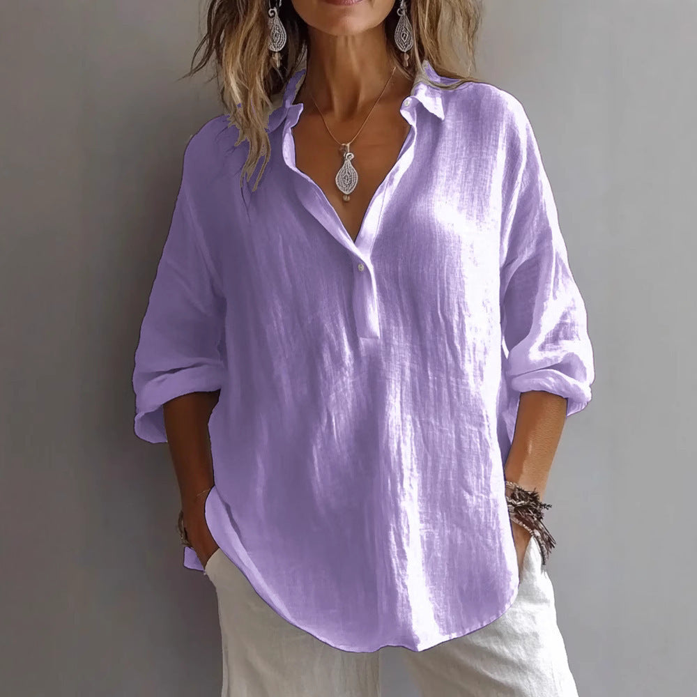 Tirsa - Blouse met ontspannen elegantie
