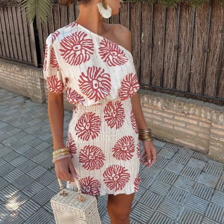 Sigrid | Elegante asymmetrische jurk