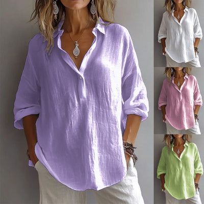 Tirsa - Blouse met ontspannen elegantie