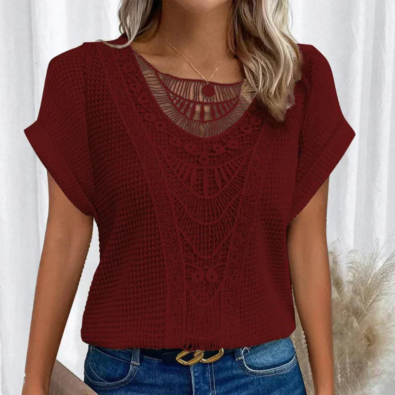 Estelle - Elegante blouse in Ibiza-stijl