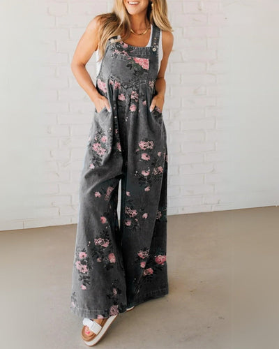 MIRONA - Casual denim tuinbroek