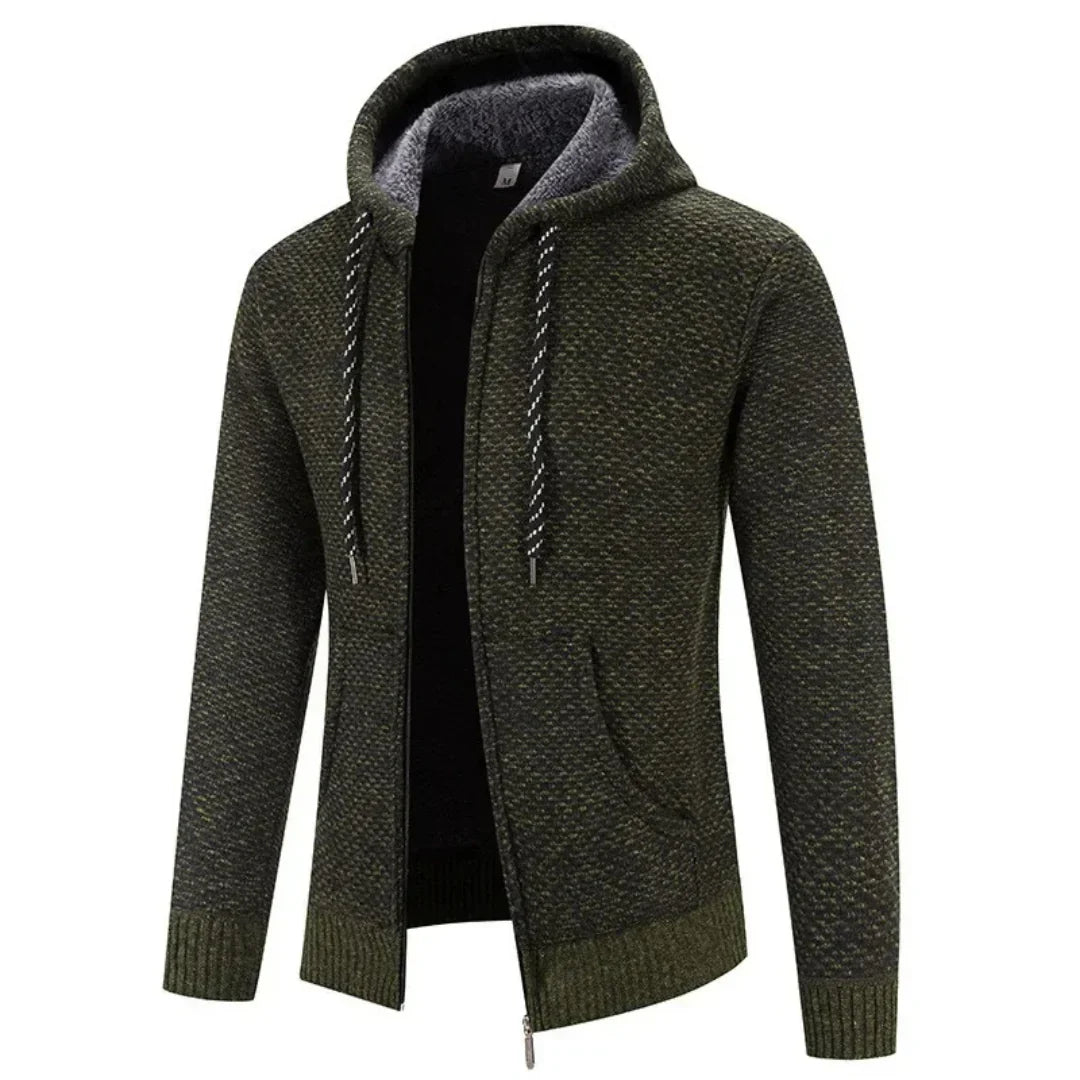 Arnaud - Tijdloze hoodie met rits