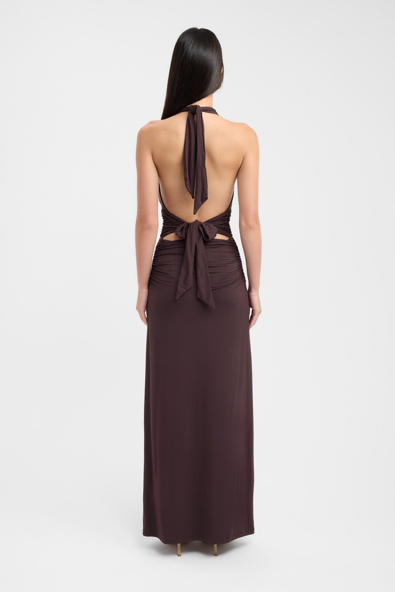 Saria | Elegante halter maxi-jurk