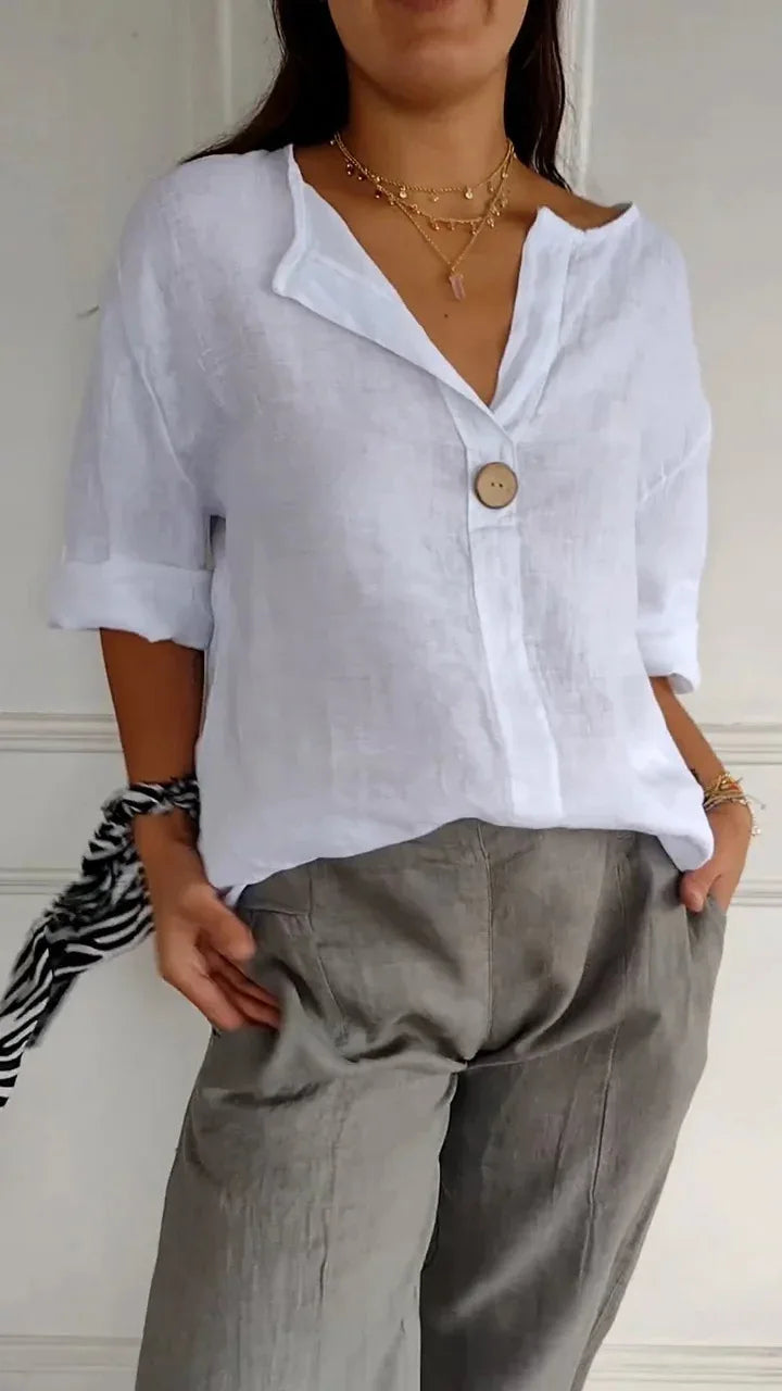 Linnen blouse - Venity linnen top