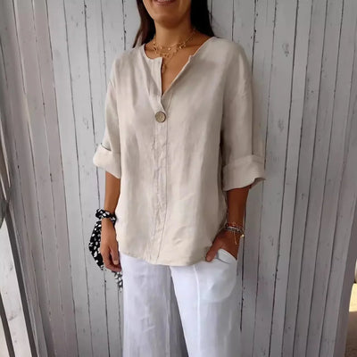 Linnen blouse - Venity linnen top