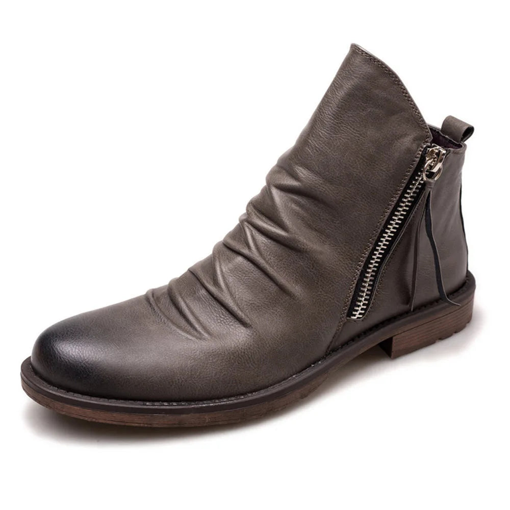 Owens | Leren Chelsea-laarzen