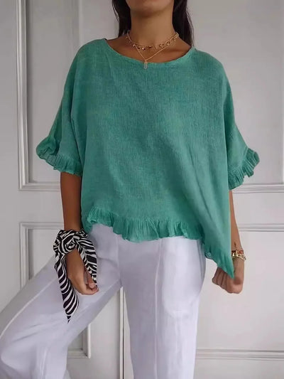 Lynslinnen - Imke linen top