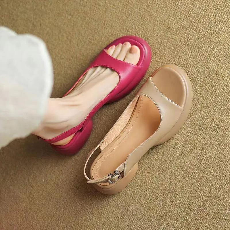 Anna orthopedische open teen sandalen