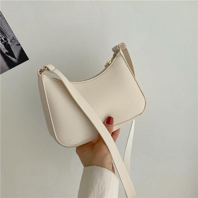 Luxe retro tas | Exclusieve leren handtas met tijdloze charme