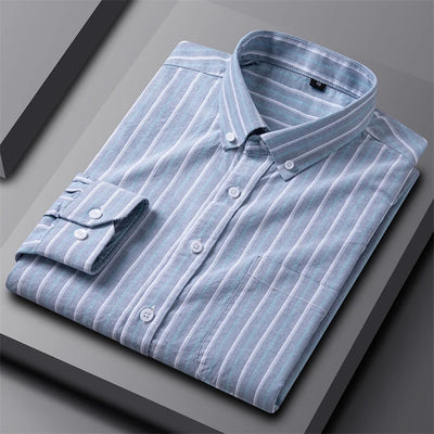 Givalli - Heren Chic Oxford Overhemd