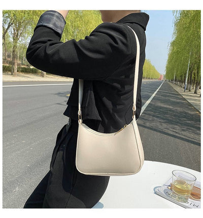 Luxe retro tas | Exclusieve leren handtas met tijdloze charme