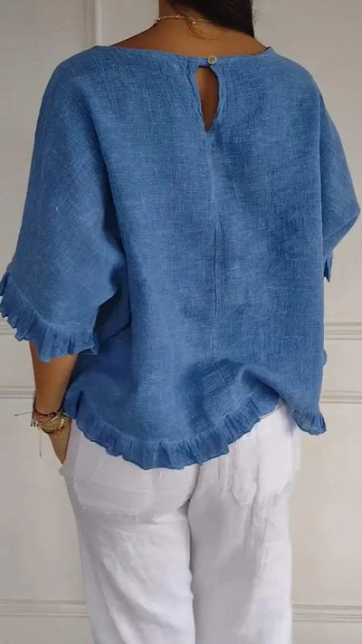 Lynslinnen - Imke linen top