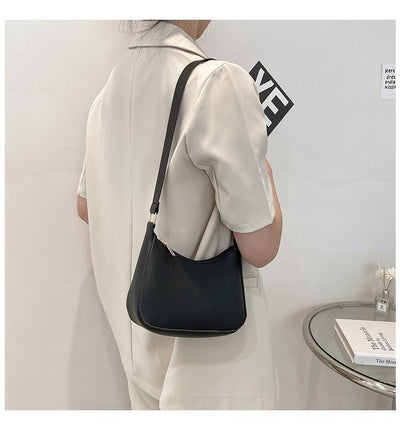 Luxe retro tas | Exclusieve leren handtas met tijdloze charme