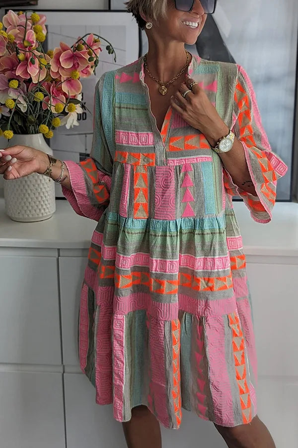 Juliane – Boho-Lagen-Swingjurk