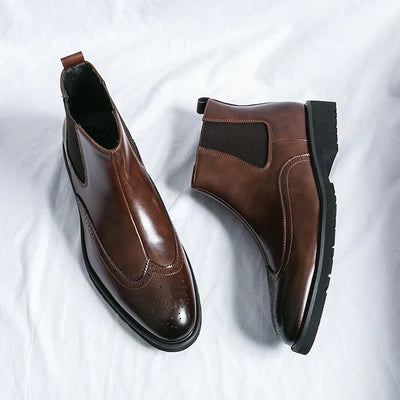 Adriel | Chelsea Boots van leer