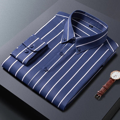 Givalli - Elegant gestreept herenoverhemd