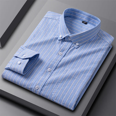 Givalli - Heren Chic Oxford Overhemd