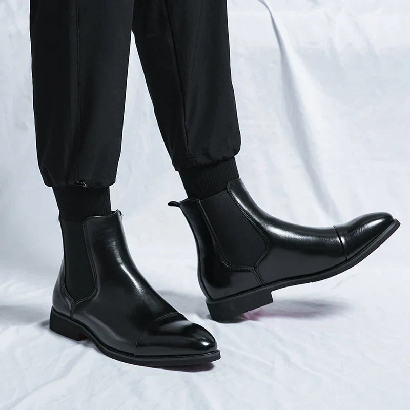 Damien | Leren Chelsea Boots