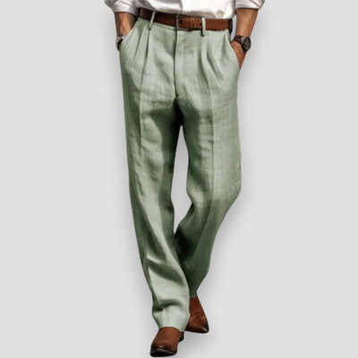 Leonard | Klassieke linnen broek