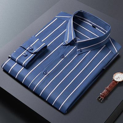 Givalli - Elegant gestreept herenoverhemd