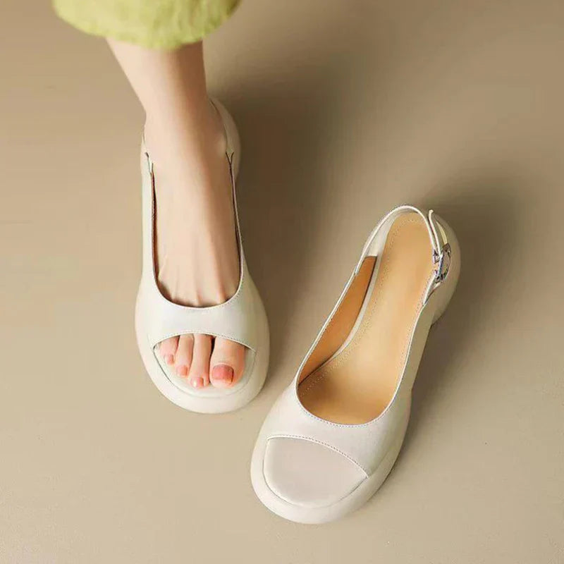 Anna orthopedische open teen sandalen