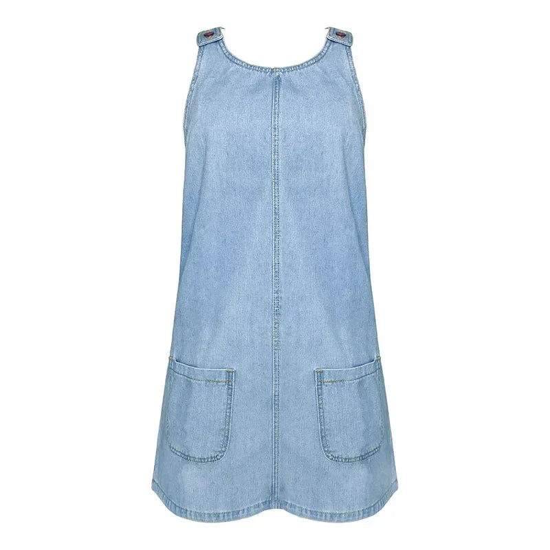 Sofia | Praktische en lichtgewicht denim zomerjurk