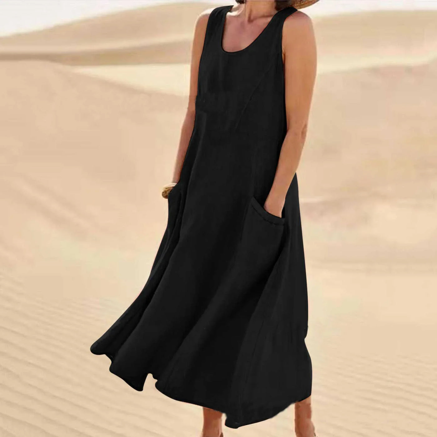 Linnen jurk Isla – elegante linnen jurk