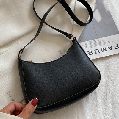 Luxe retro tas | Exclusieve leren handtas met tijdloze charme