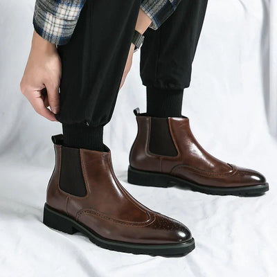 Adriel | Chelsea Boots van leer