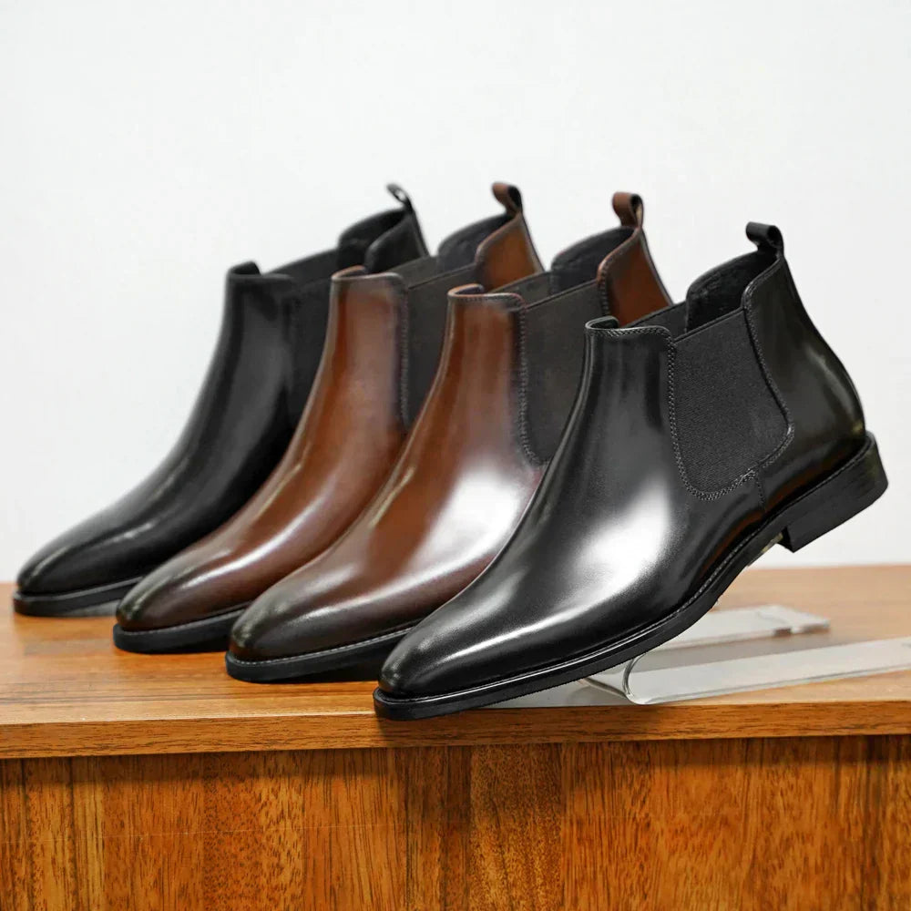 Craig | Chelsea Boots van leer