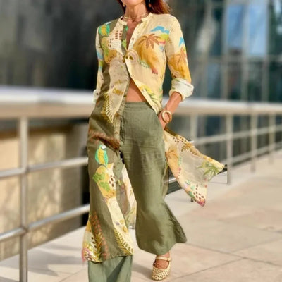 JESSICA - LINNEN CO-ORD SET