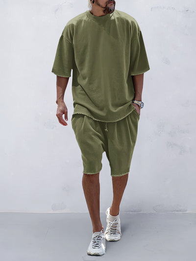 Casual losse, effen sportsets